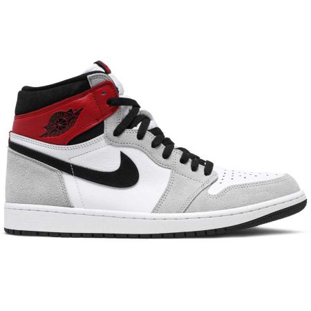 کفش بسکتبال نایک جردن مردانه Nike AirJordan1 OG 555088-126 رنگ خاکستری سفید